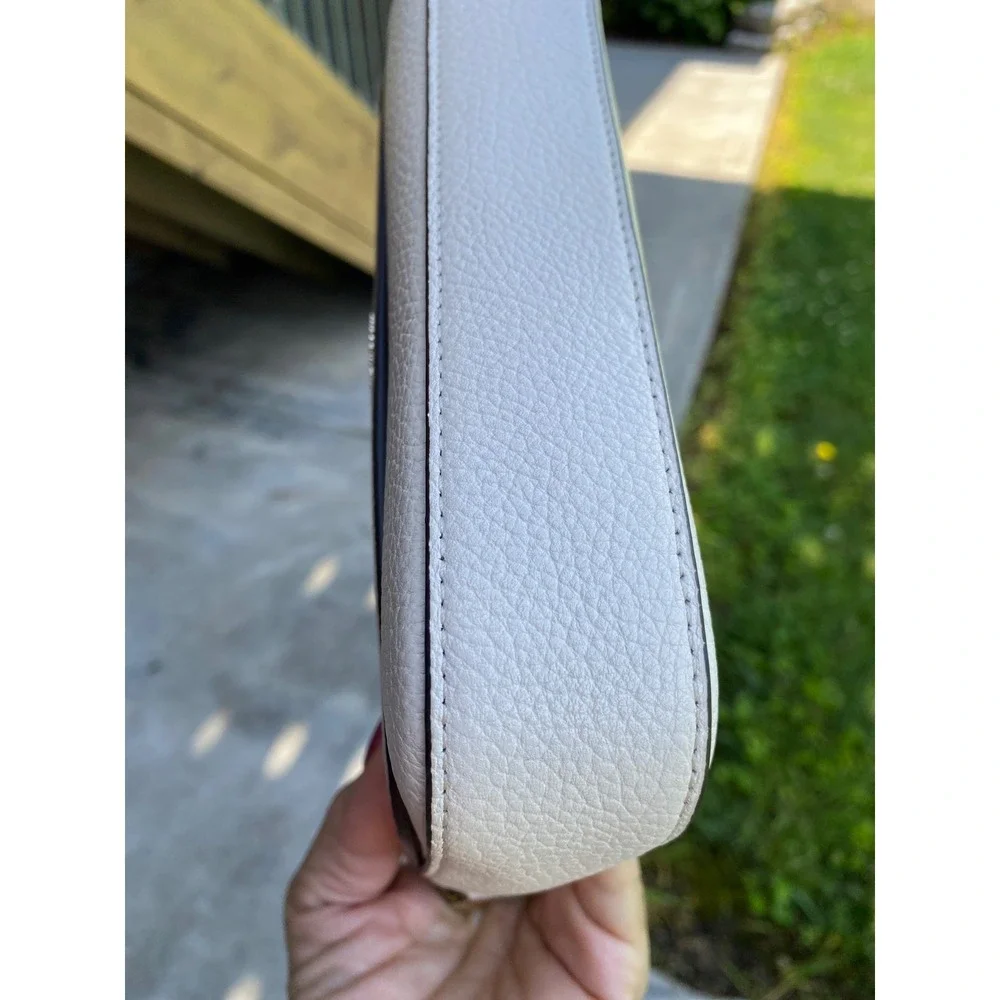 Kate Spade Bag Rosie Cream Pebbled Leather Small Flap Camera Crossbody